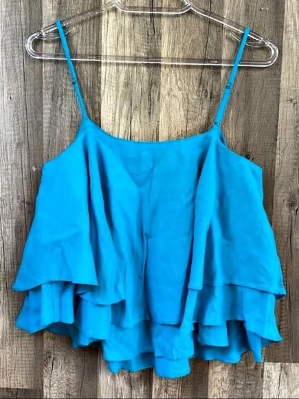 Zara Blue Tank Top Size XS